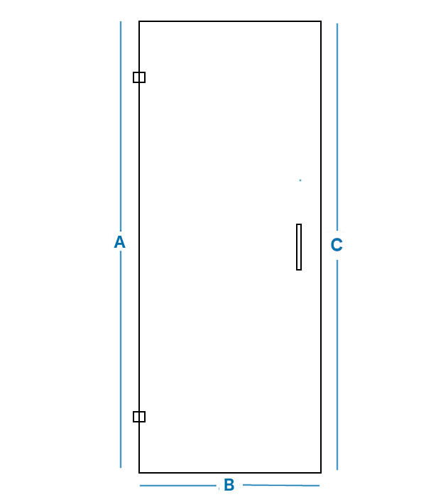 Shower Door Dimensions