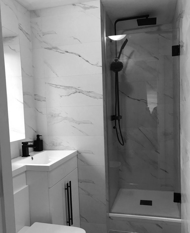 Recess Small Shower Door