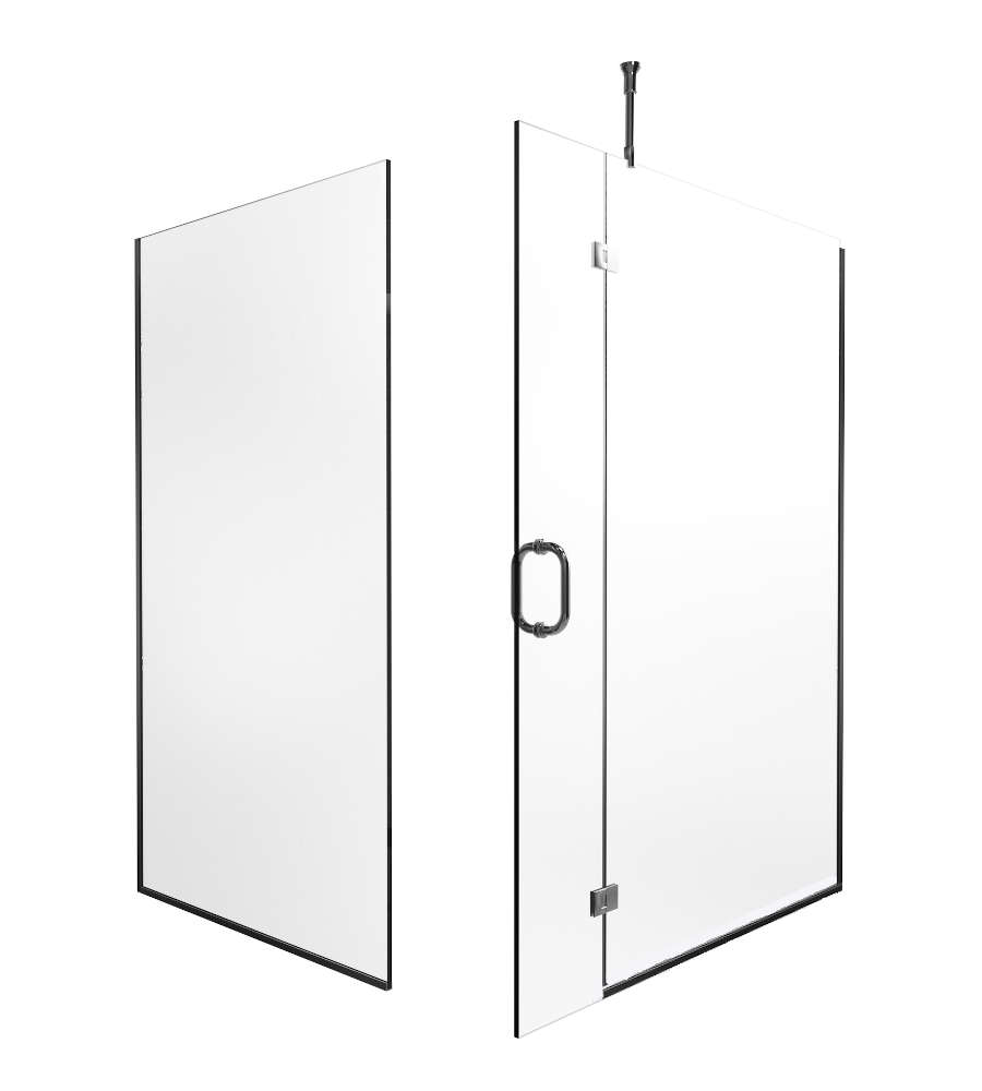 Walk In Shower With Flipper Panel Custom Made Walk In Shower