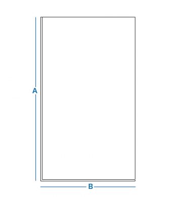 Bespoke Fixed Shower Screen | Upto 1400mm Width